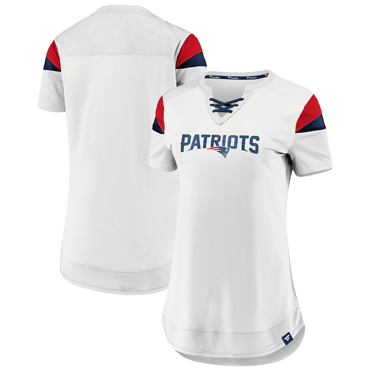 New England Patriots Women's Athena Short-Sleeve Jersey