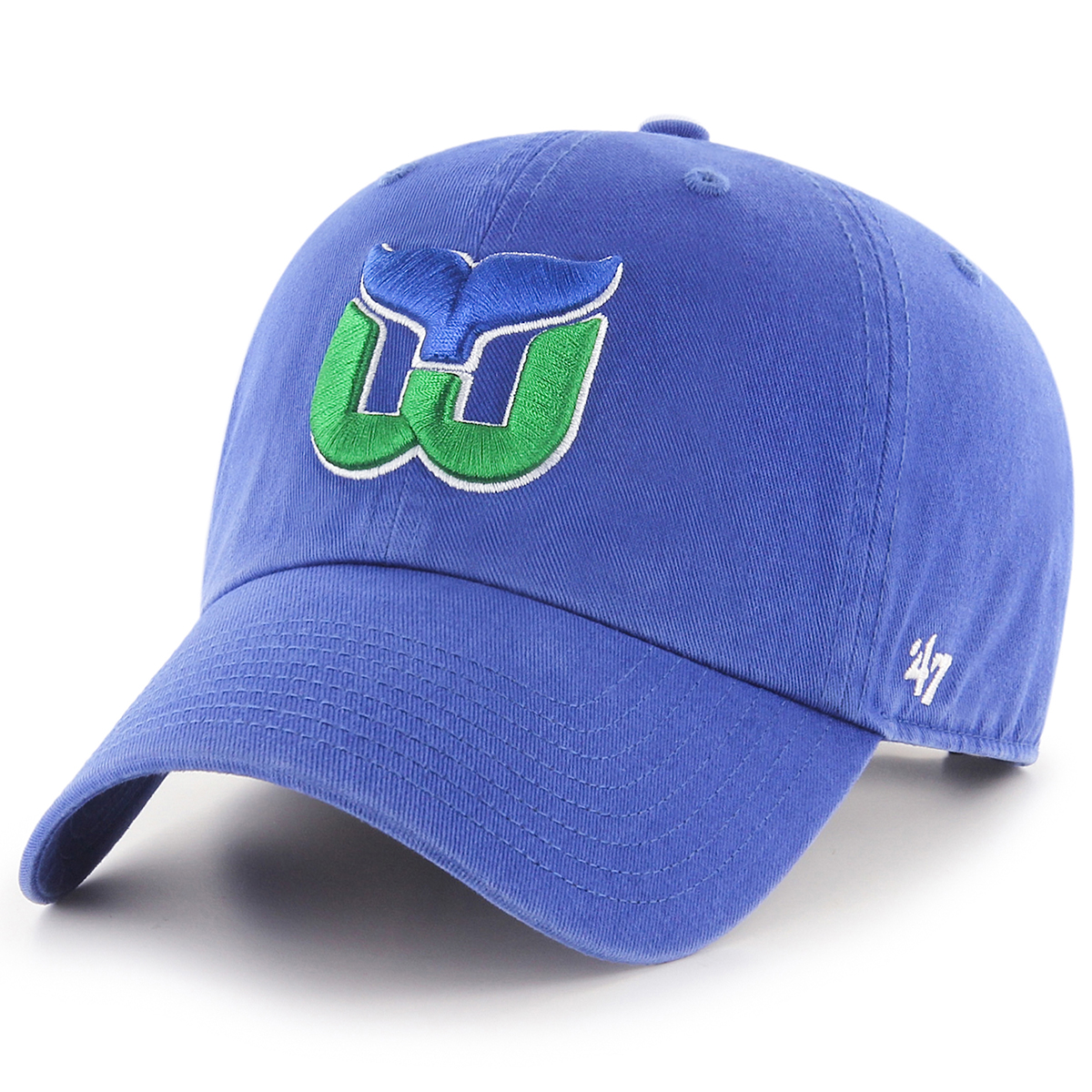 Hartford Whalers Men's '47 Brand Vintage Clean Up Adjustable Hat