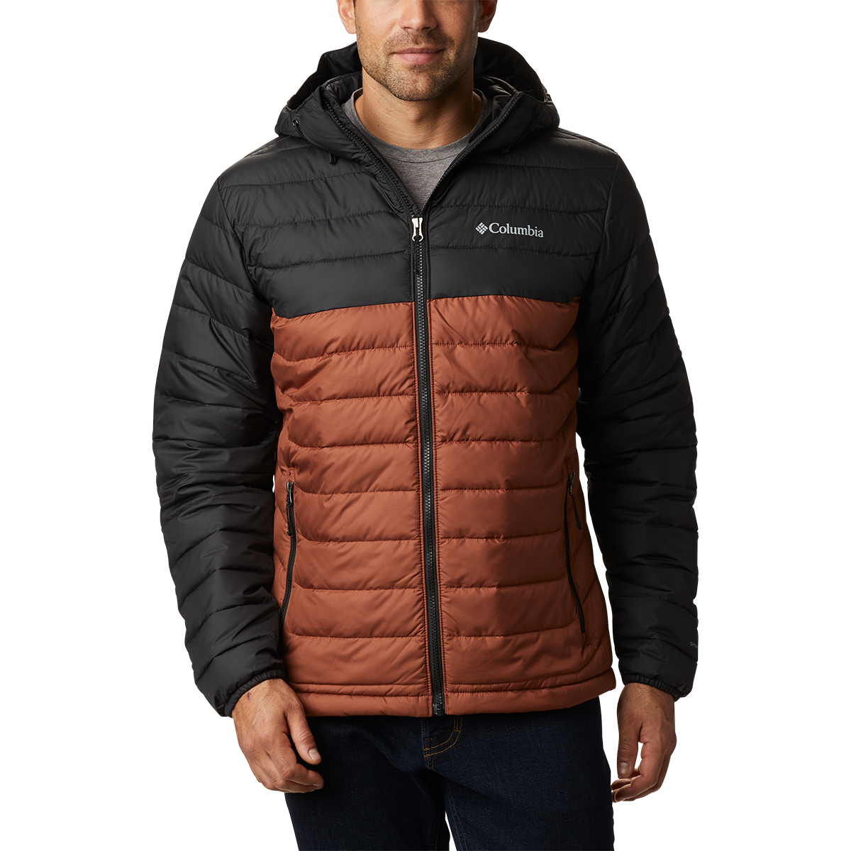 Columbia Men's Powder Lite Hooded Insulated Jacket