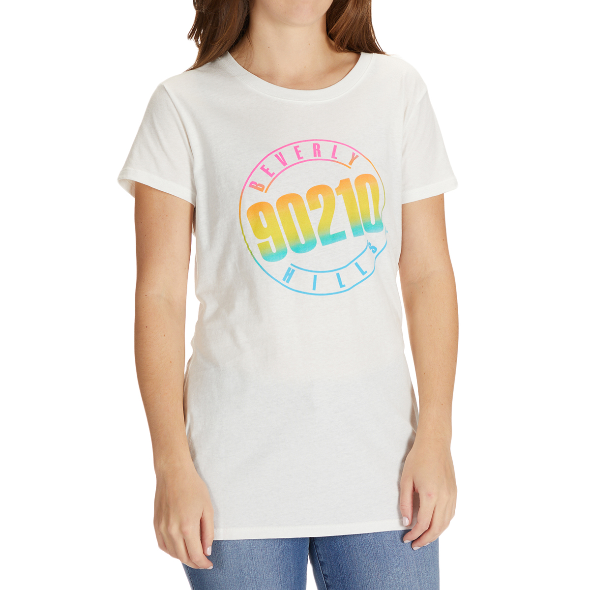 Beverly Hills 90210 Juniors' Short Sleeve Graphic Tee