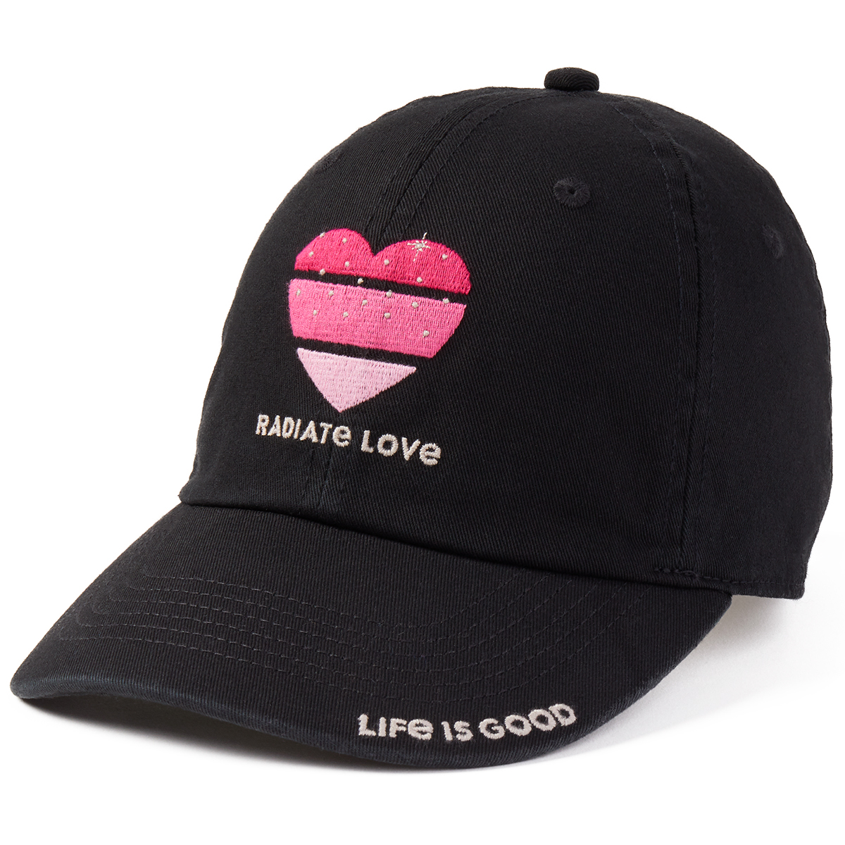 Life Is Good Women's Heart Stars Chill Cap