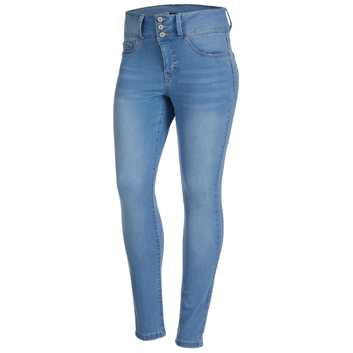 Y.m.i. Women's Basic 3-Button Skinny Jeans