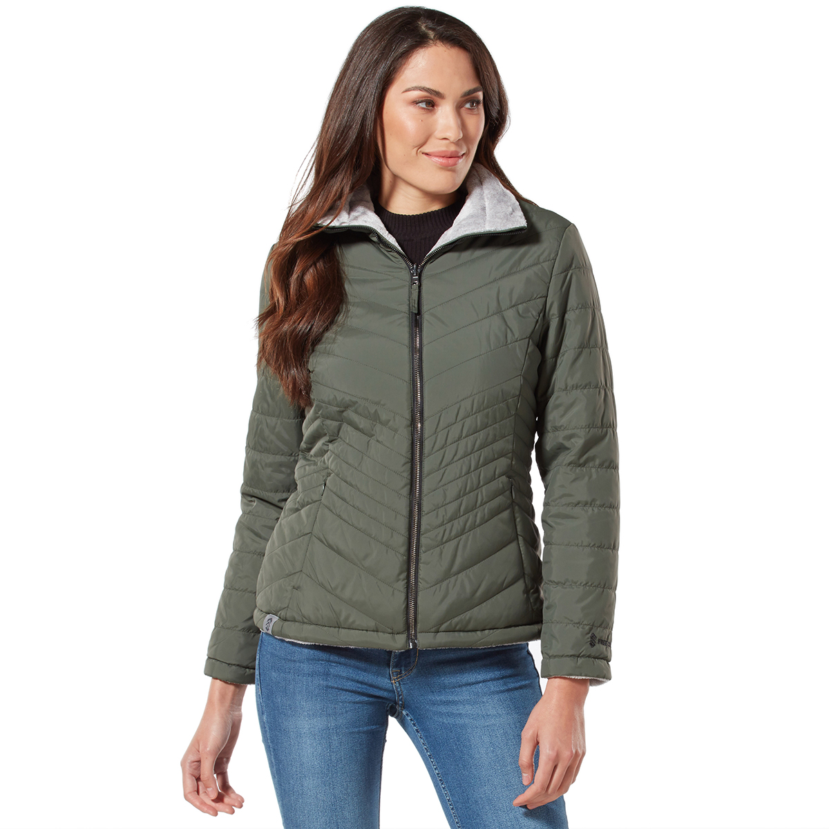 Free Country Women's Cloud Reversible Puffer Jacket | eBay