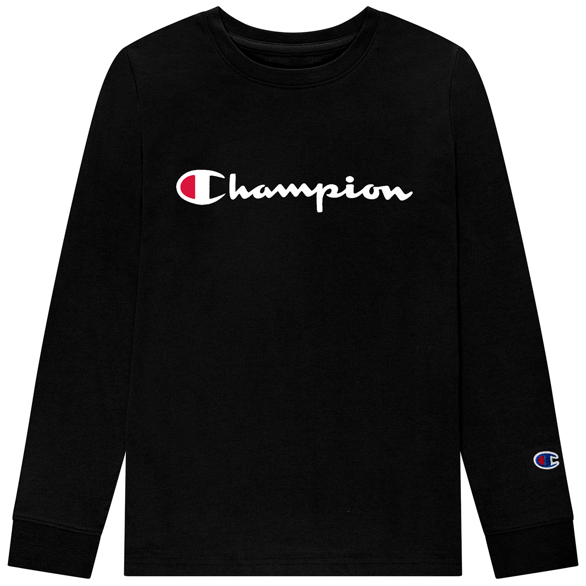 Champion Boys' Classic Long-Sleeve Tee