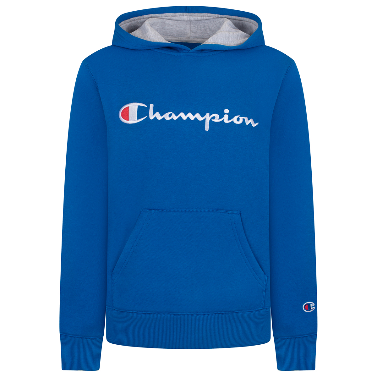 Champion Boys' Script Fleece Hoodie, Blue