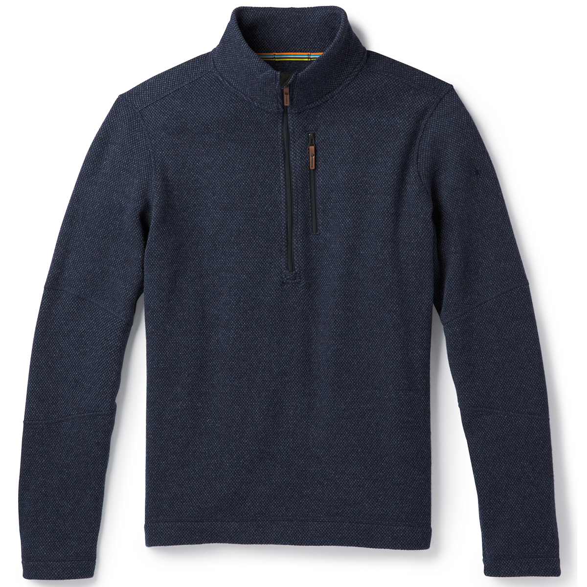 Smartwool Men's Hudson Trail Fleece Half Zip Sweater, Blue