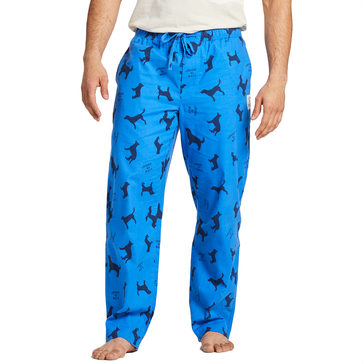 Life Is Good Men's Classic Dog Sleep Pants