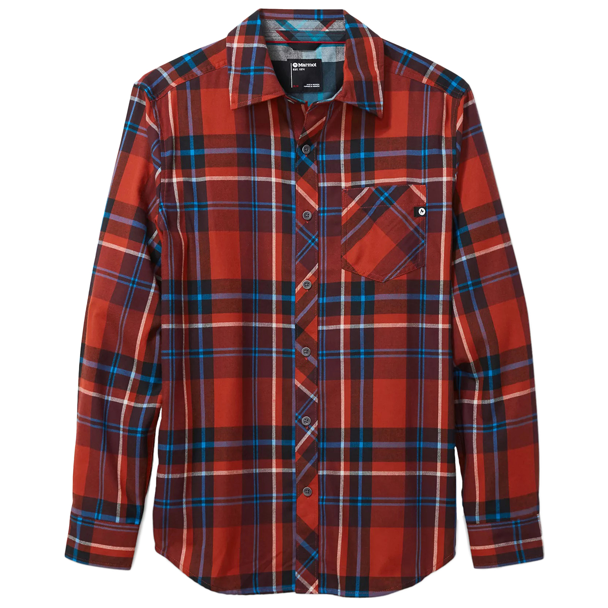 Marmot Men's Anderson Lightweight Long-Sleeve Flannel Shirt