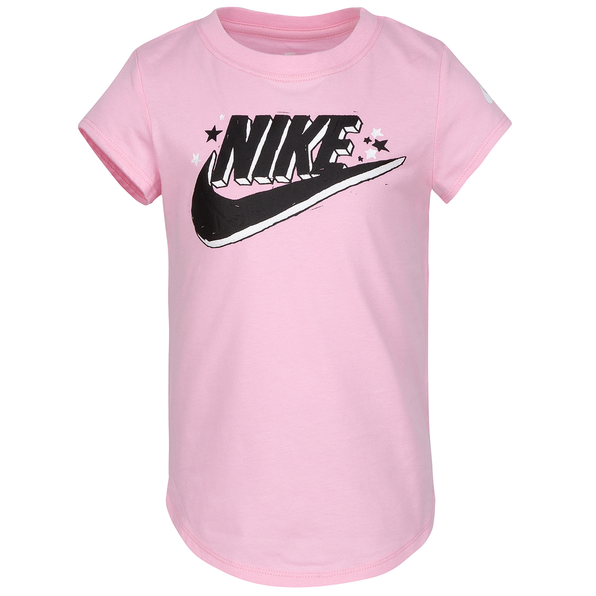 Nike Girls' Futura Short Sleeve Scoop Tee