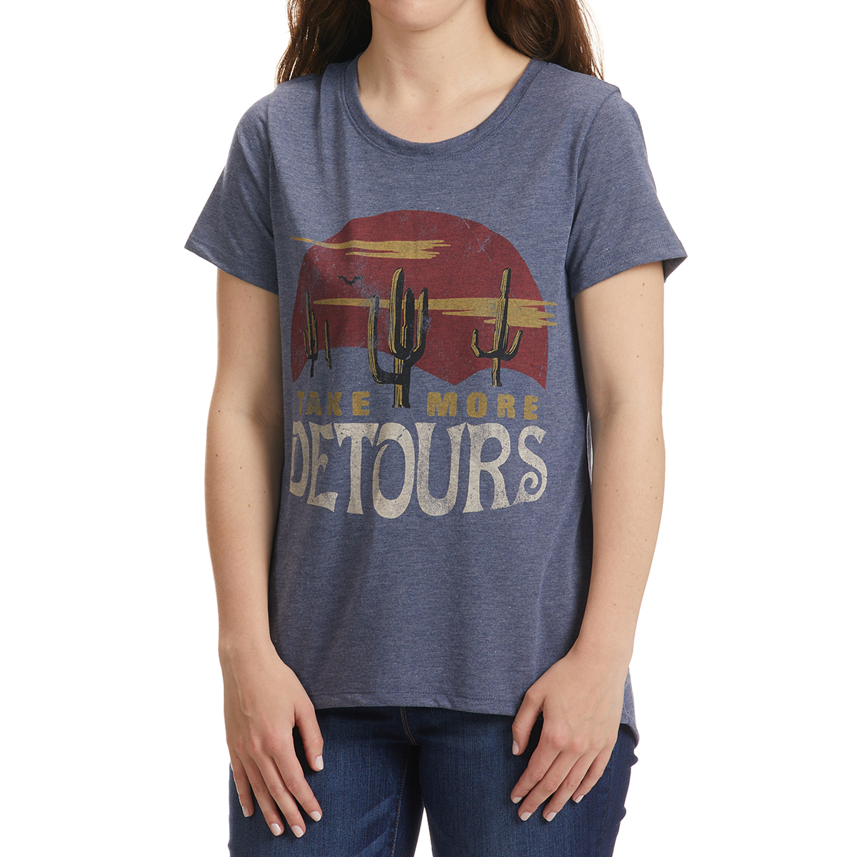 Wound Up Juniors' Short Sleeve Graphic Tee