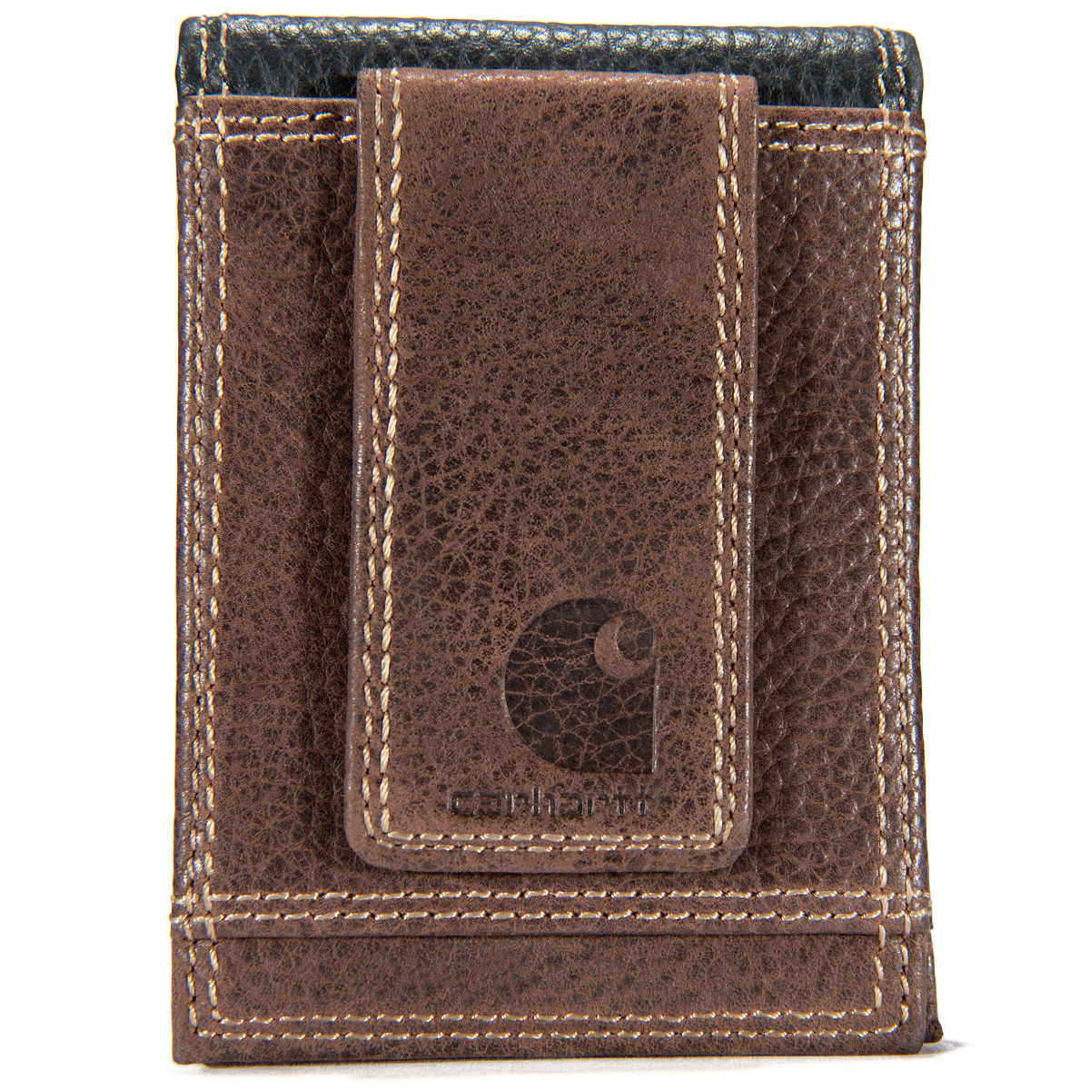 Carhartt Men's Rugged Front Pocket Wallet, Brown