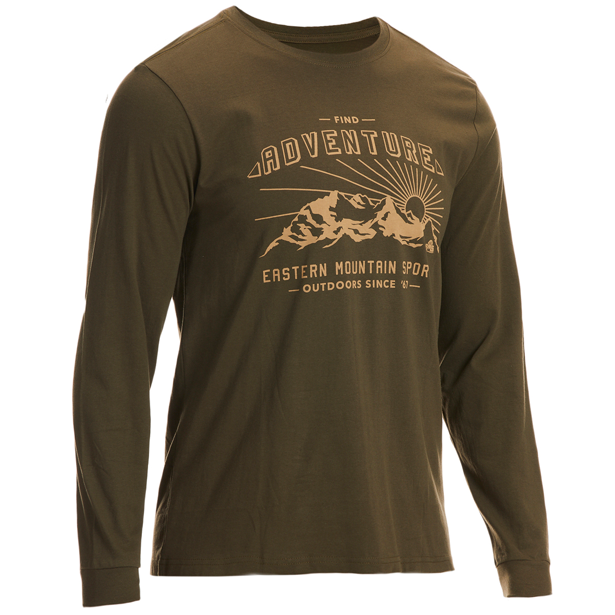 Ems Men's Find Adventure Long Sleeve Graphic Tee