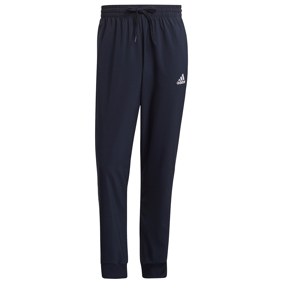 Adidas Men's Essentials Aeroready Tapered Cuff 3-Stripe Pants -  GK8980