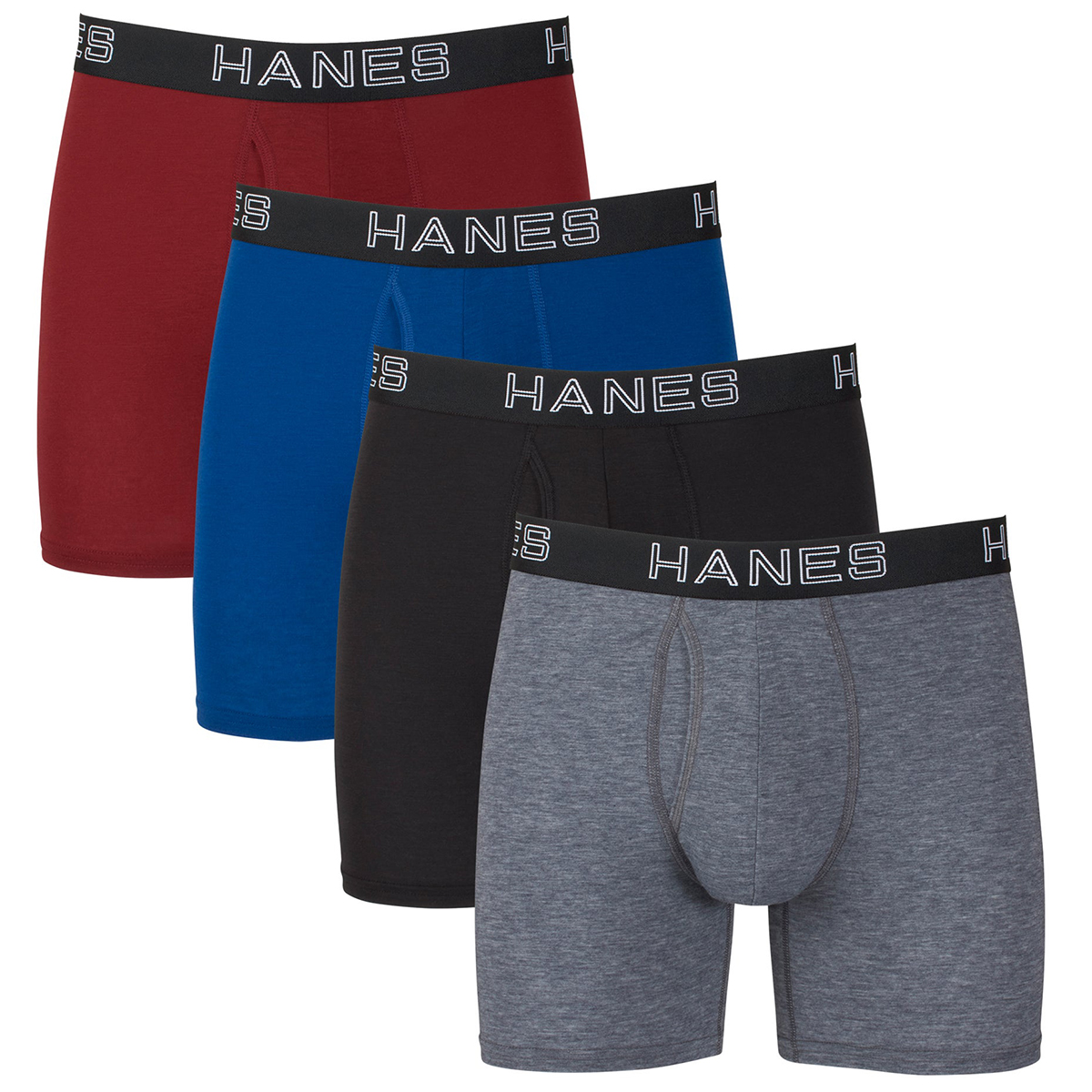 76925A - Hanes Men's Classics Boxer Briefs With Comfort Flex