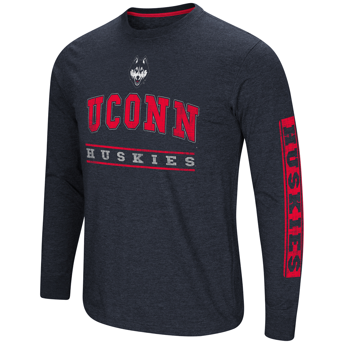 Uconn Men's Colosseum Long Sleeve Tee