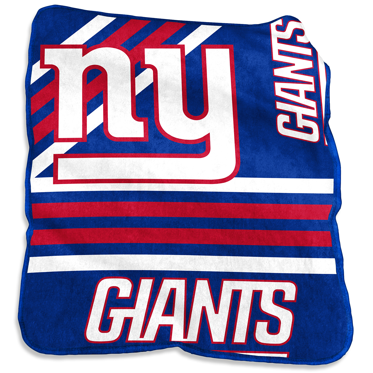 New York Giants 50'' X 60'' Plush Raschel Throw