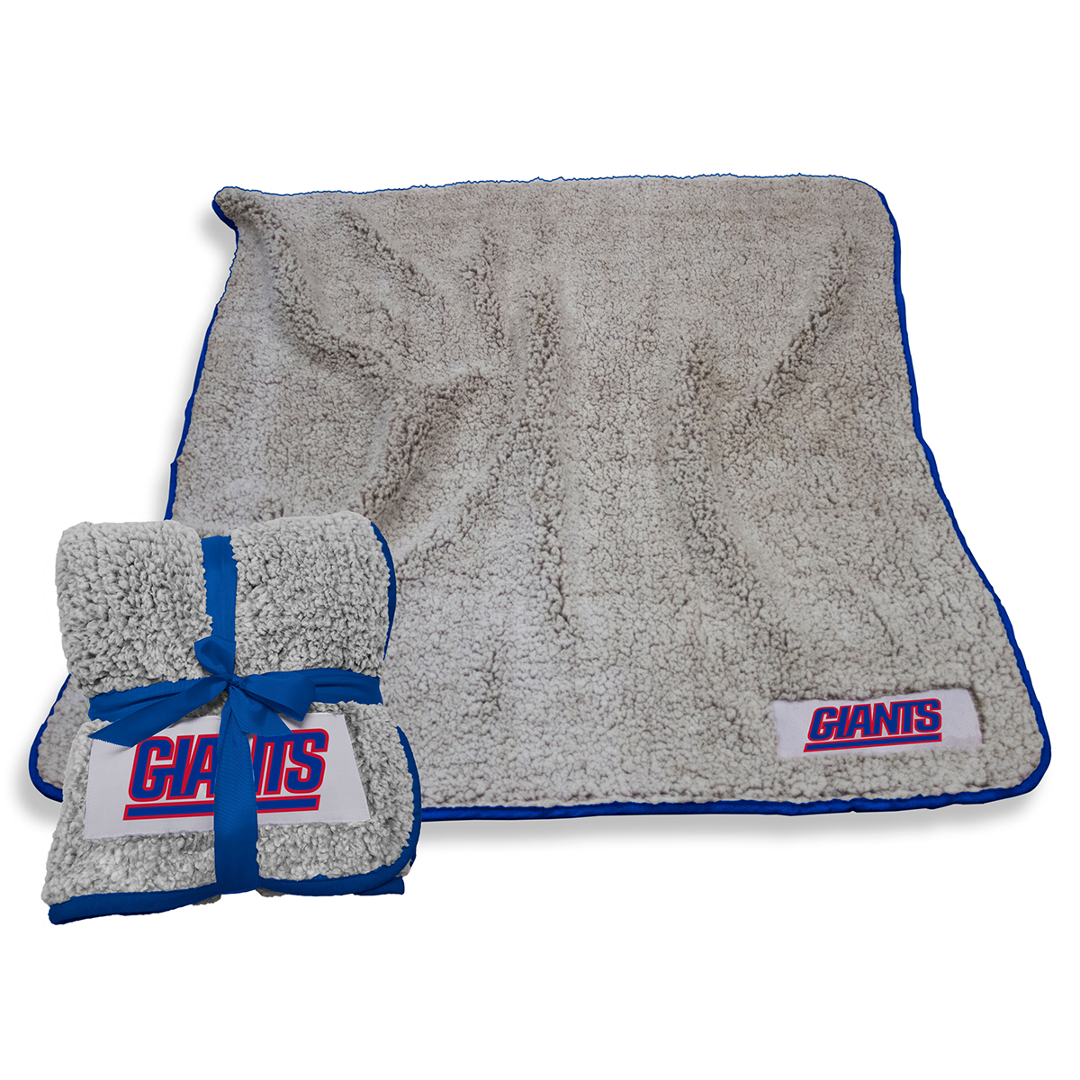 New York Giants Frosty Fleece Throw