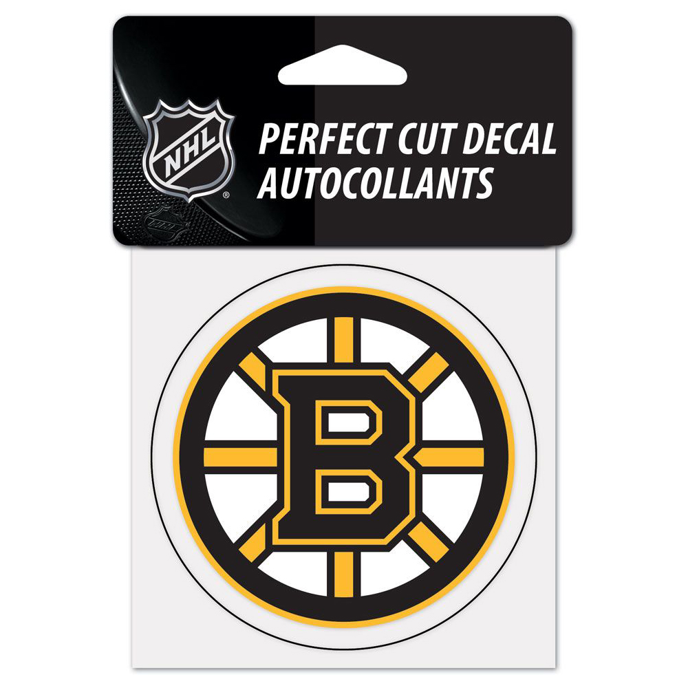 Boston Bruins Perfect Cut Decal, Black