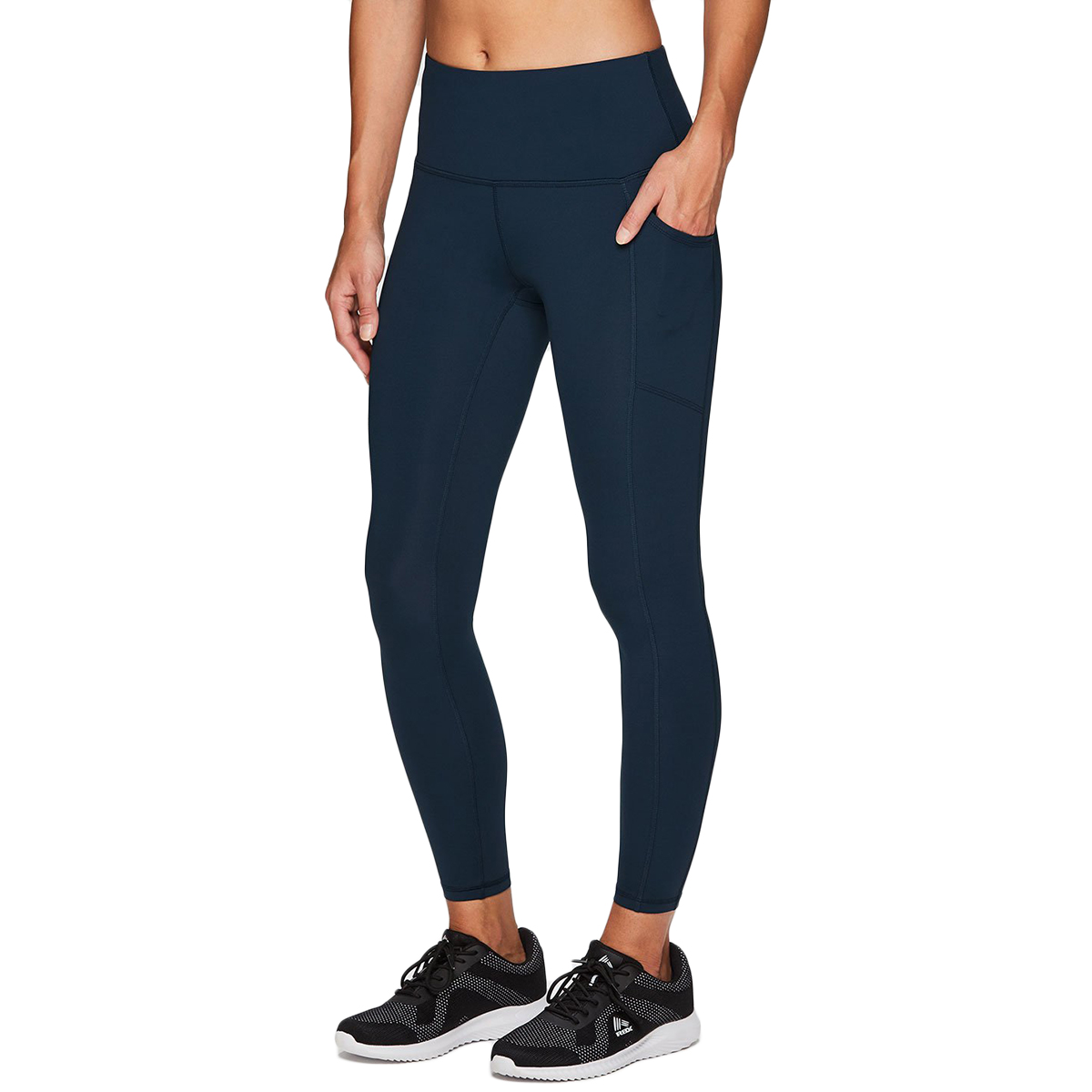 RBX Women's Tech Flex High Waisted Leggings, Blue