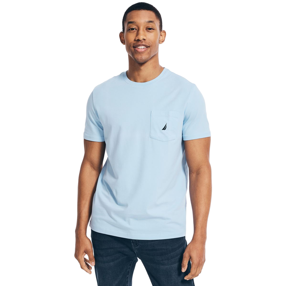 Nautica Men's Short Sleeve Pocket Tee