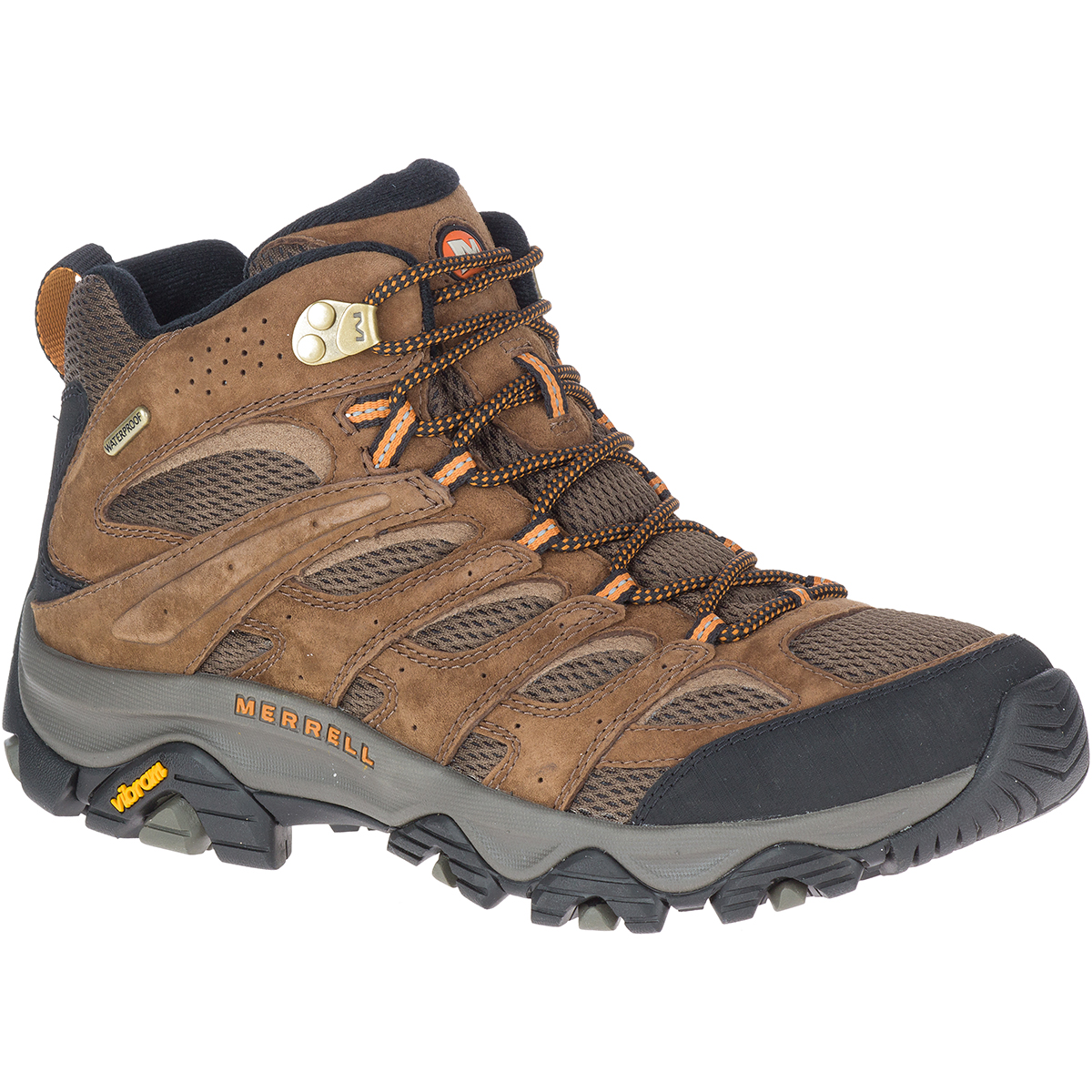 Men's Moab 3 Mid Waterproof Hiking Boots, Wide