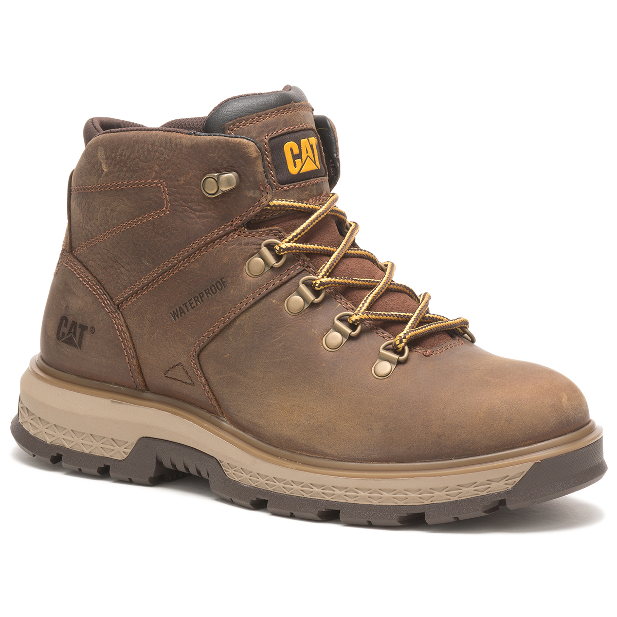 Cat Men's Exposition Hiker Waterproof Work Boot