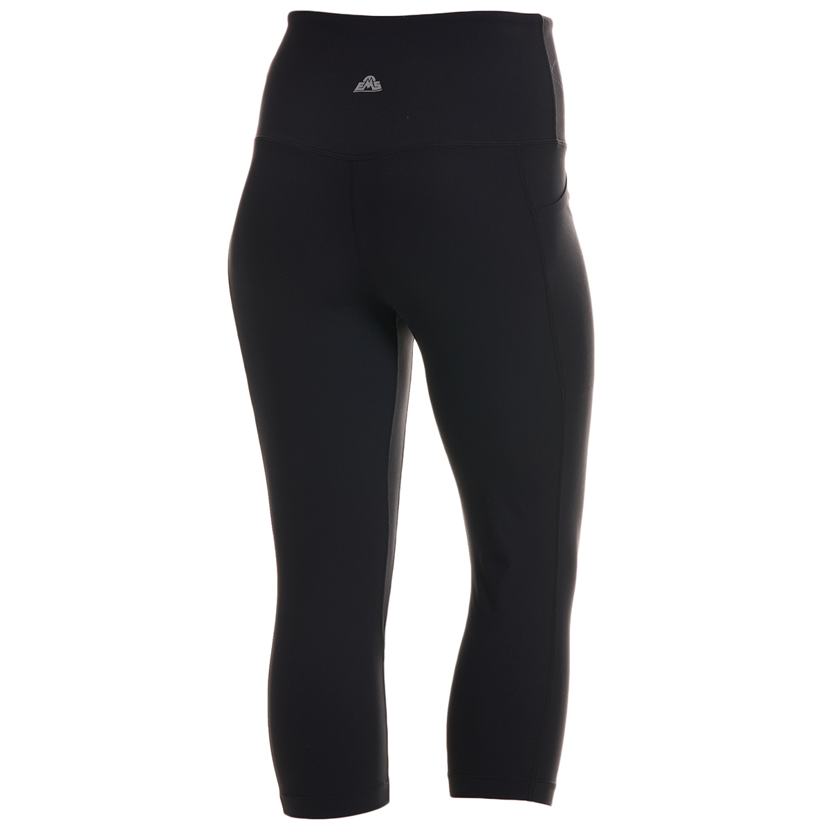 Reebok Womens Capri Seamed Compression Athletic Pants