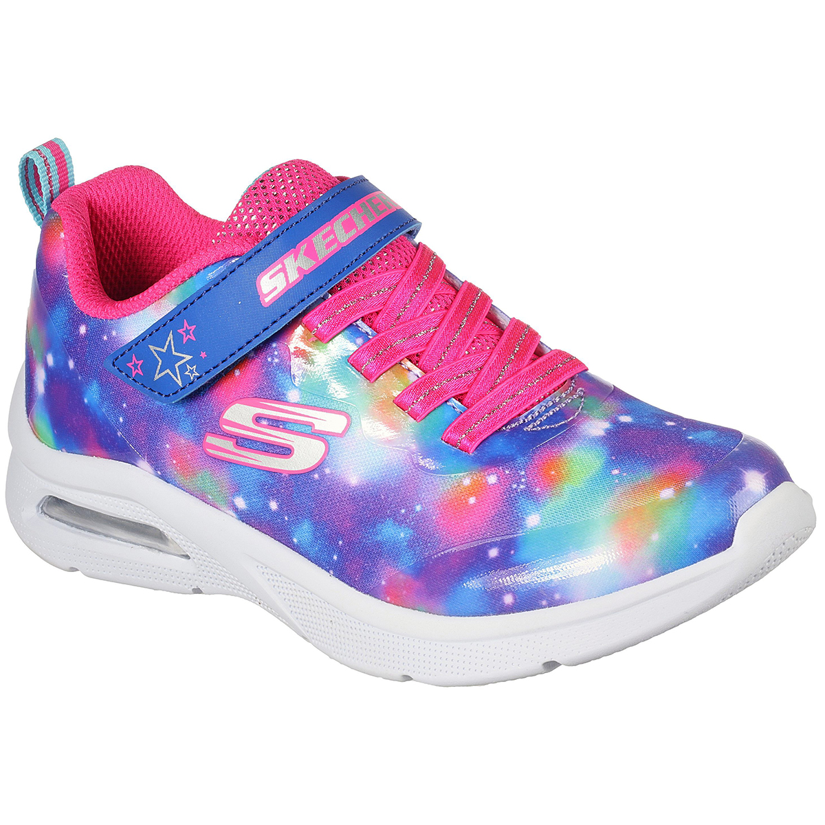 Skechers Girls' Microspec Max - Spiral Galaxy Sneakers