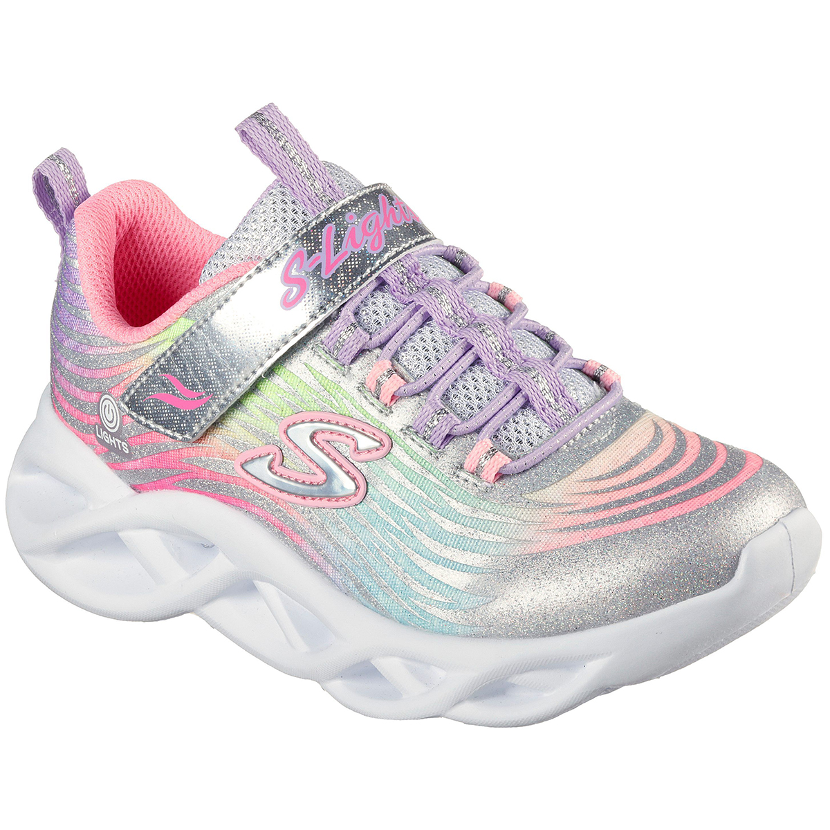 Skechers Girls' S Lights: Twisty Brights - Mystical Bliss Sneakers