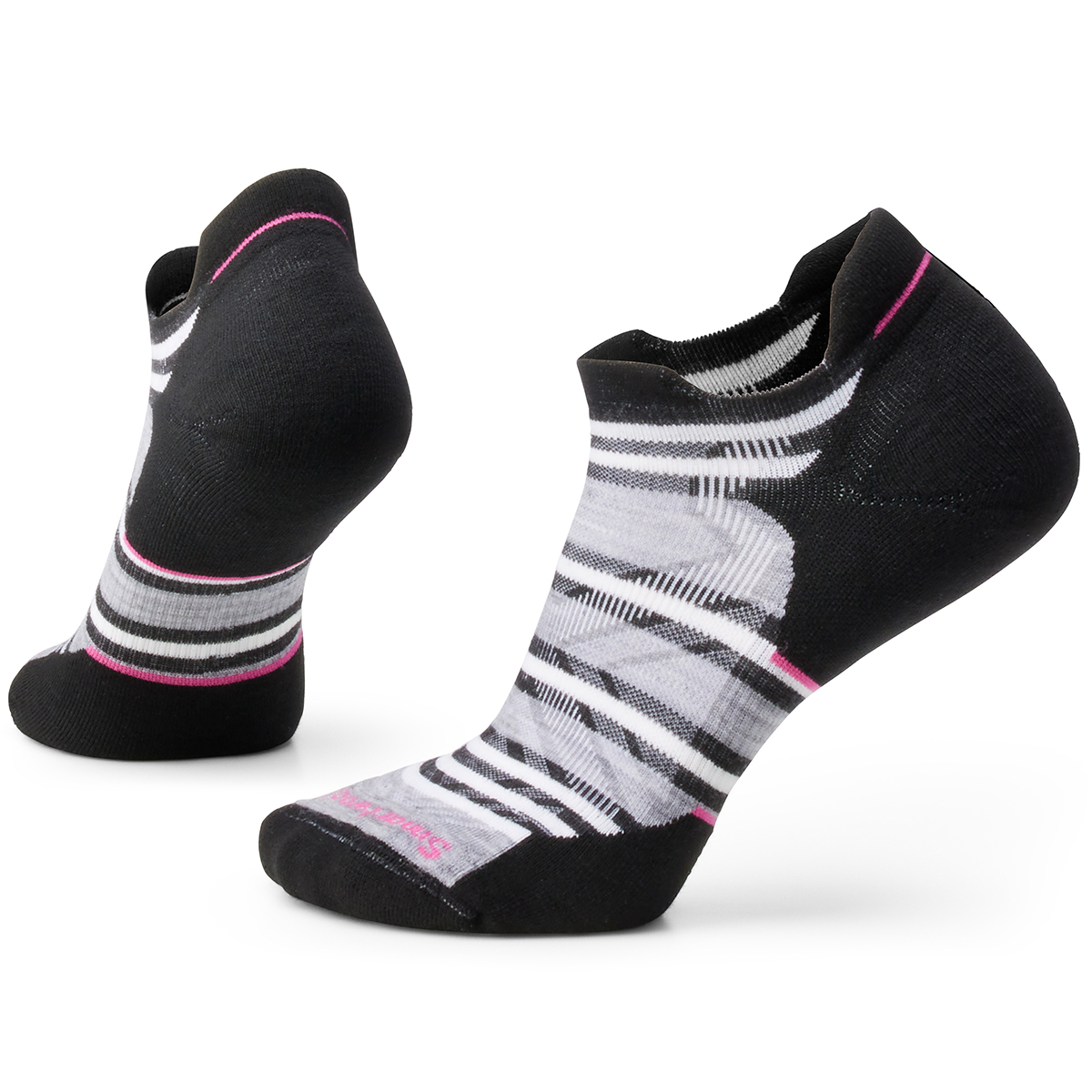 Smartwool Women's Run Targeted Cushion Stripe Low Ankle Socks