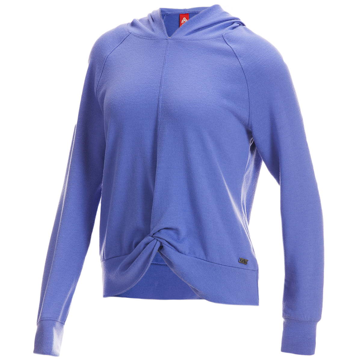 Ems Women's Softspun Twist Hem Hoodie, Blue