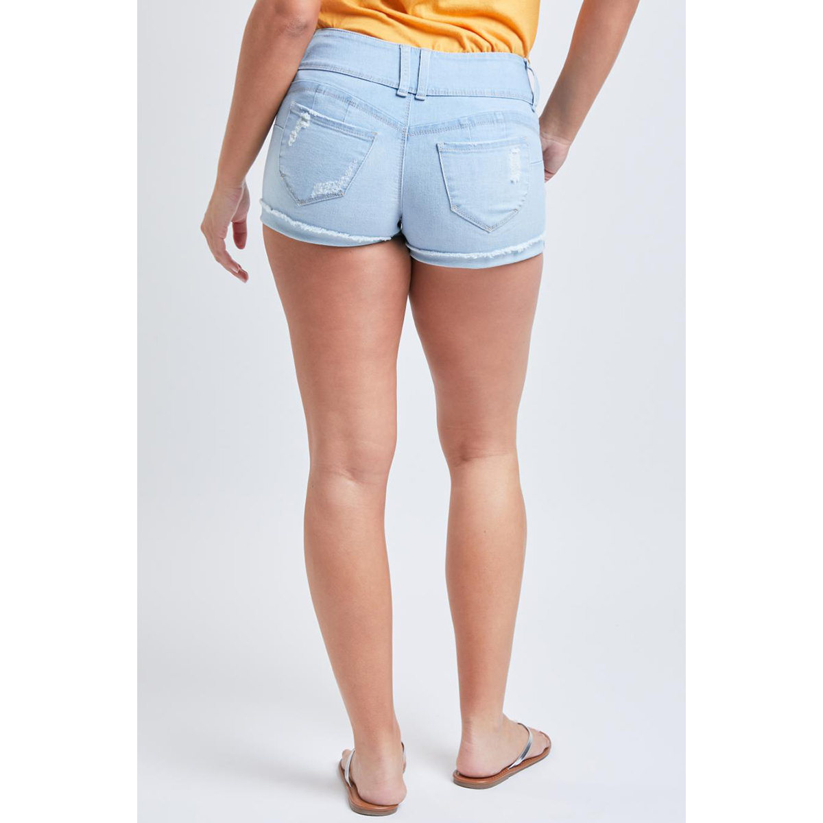 Junior Wannabettabutt 3 Button Cuffed Shorts With Raw Edge 12 Pack from YMI  – YMI JEANS WHOLESALE