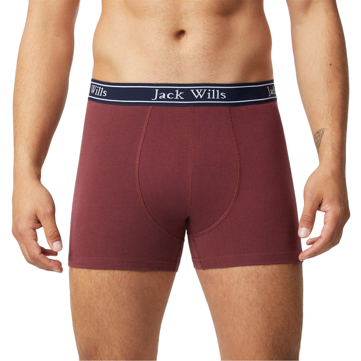 Jack Wills Men's Daundley Boxers, 2 Pack