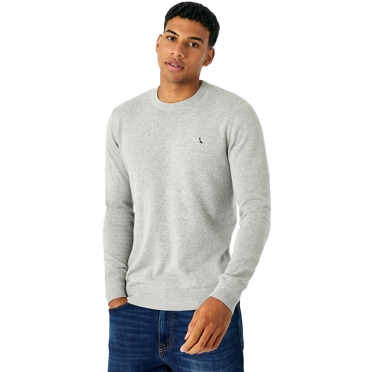 Jack Wills Men's Seabourne Crew Neck Logo Sweater