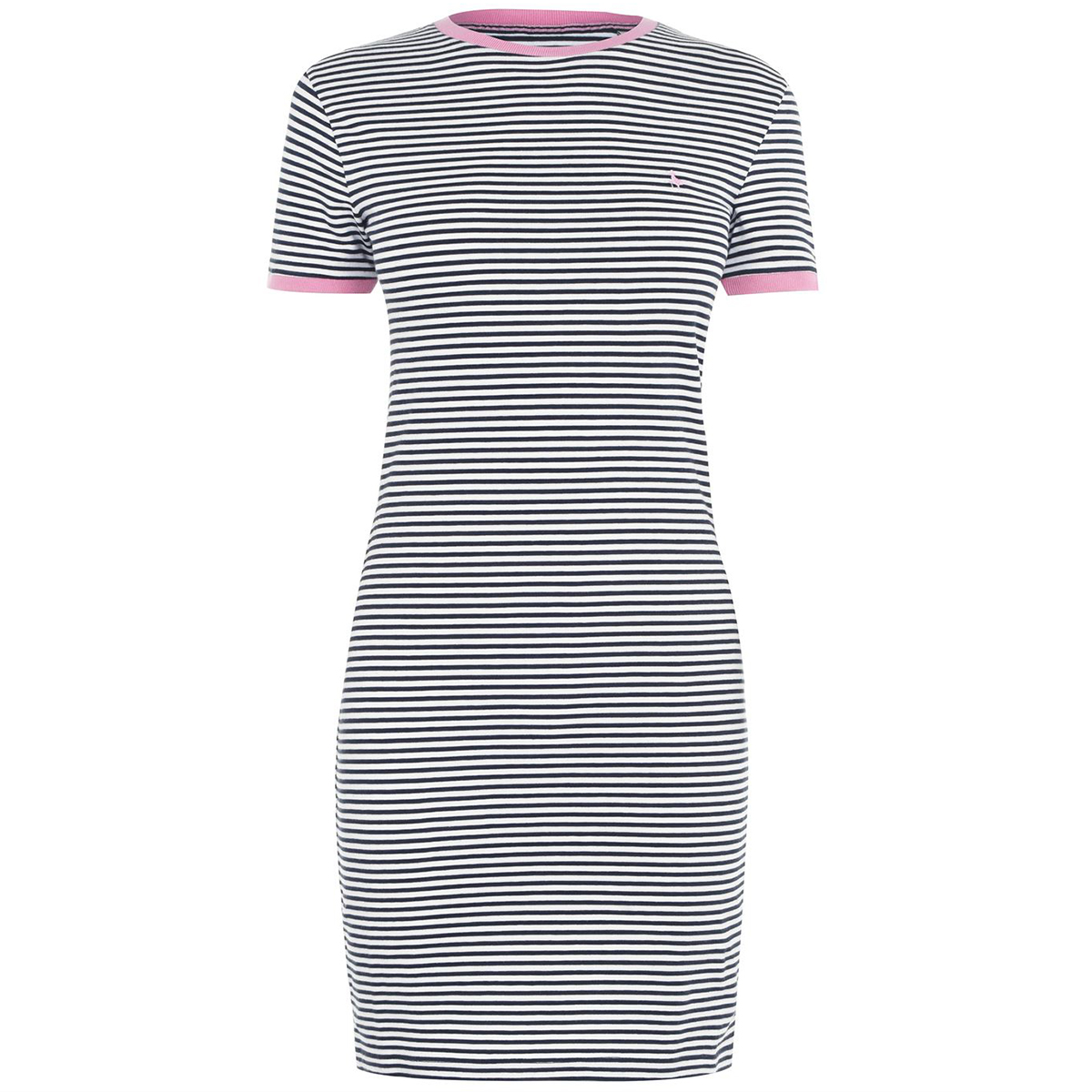 Jack Wills Women's Harlech Ringer Dress, White