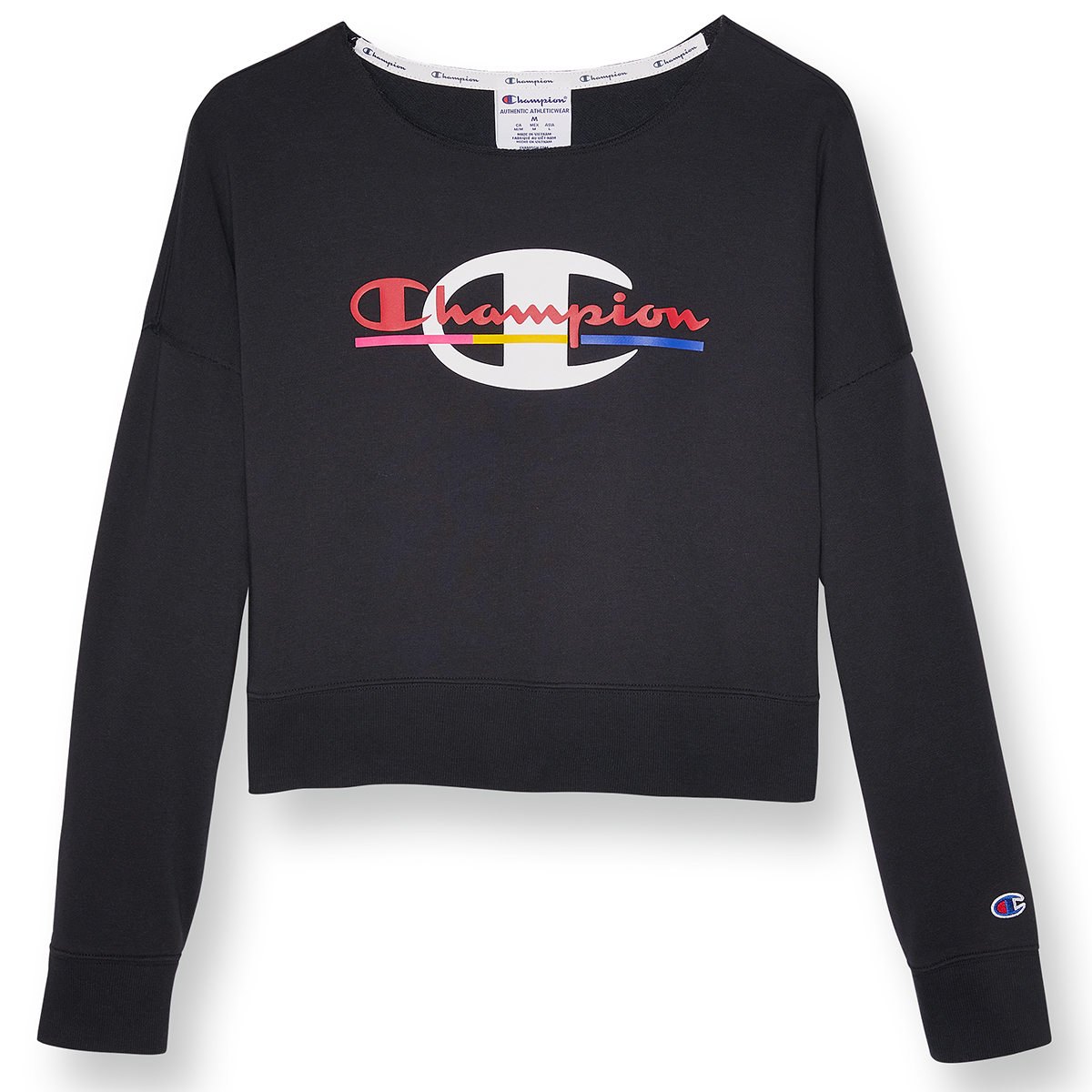 Champion Women's Campus French Terry Cropped Crew