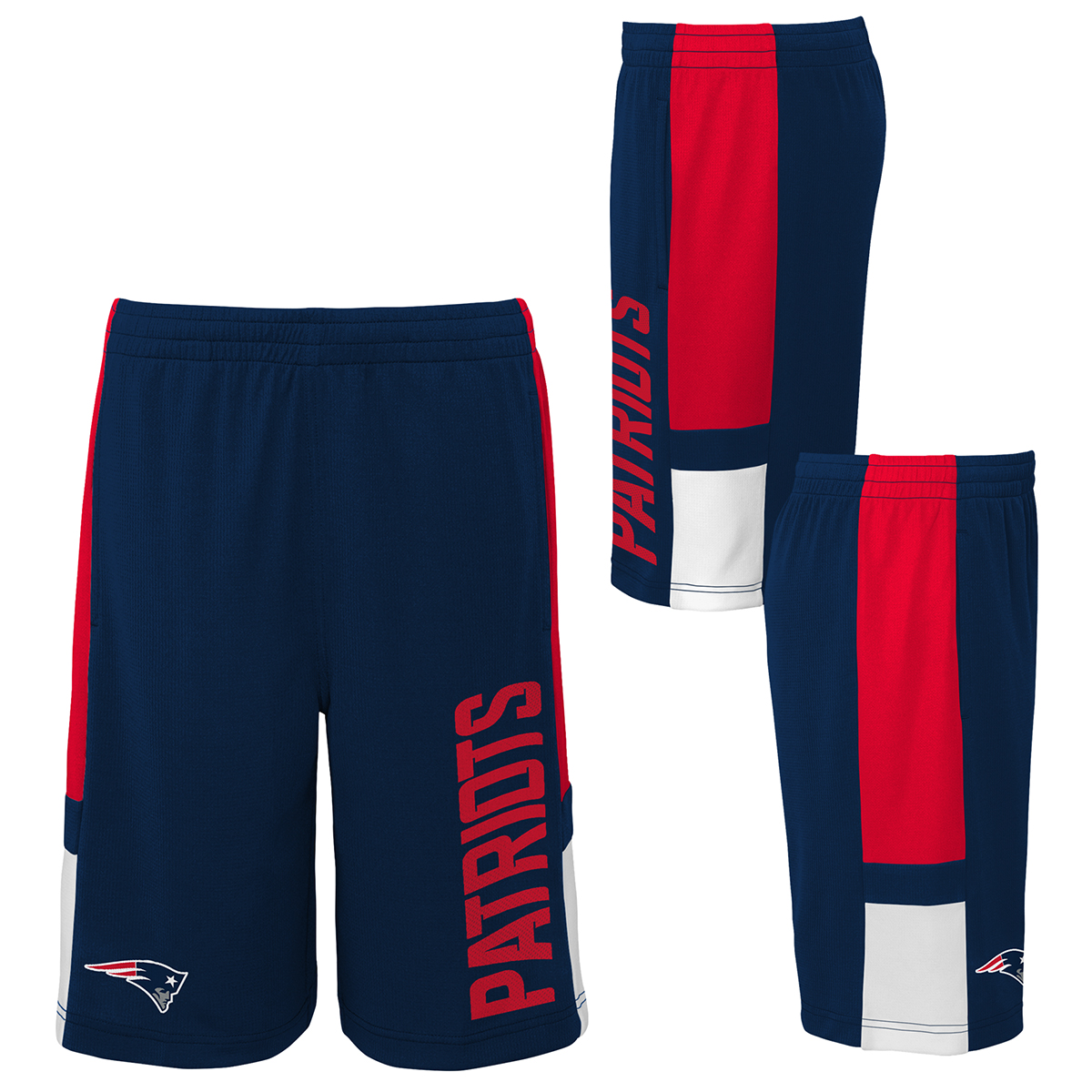 New England Patriots Boys' Nfl Mesh Shorts