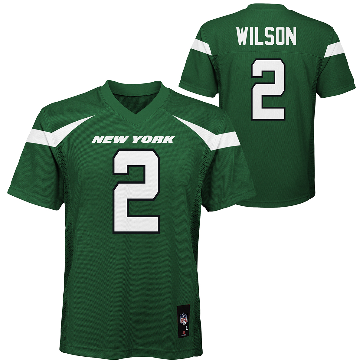 New York Jets Boys' Outerstuff Zach Wilson Jersey