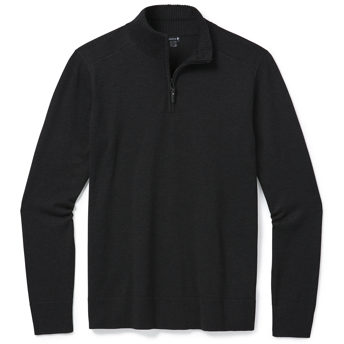 Smartwool Men's Sparwood Half-Zip Sweater, Black