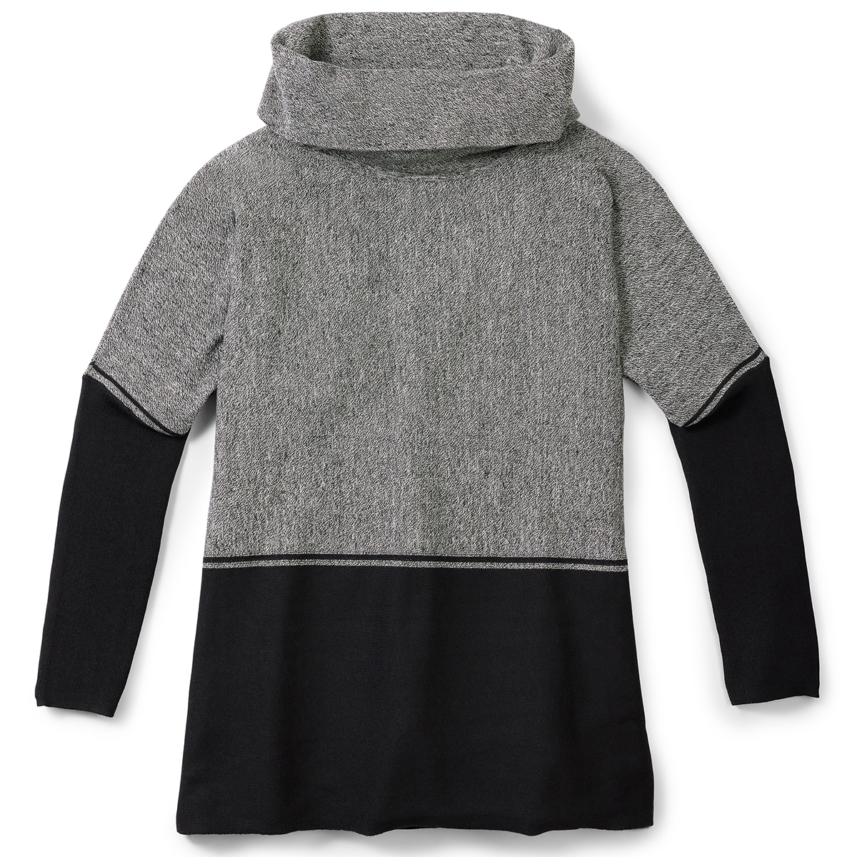 Smartwool Women's Edgewood Poncho Sweater, Black