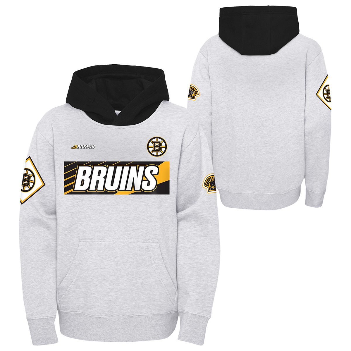 Boston Bruins Boys' Outerstuff Star Shootout Hoodie