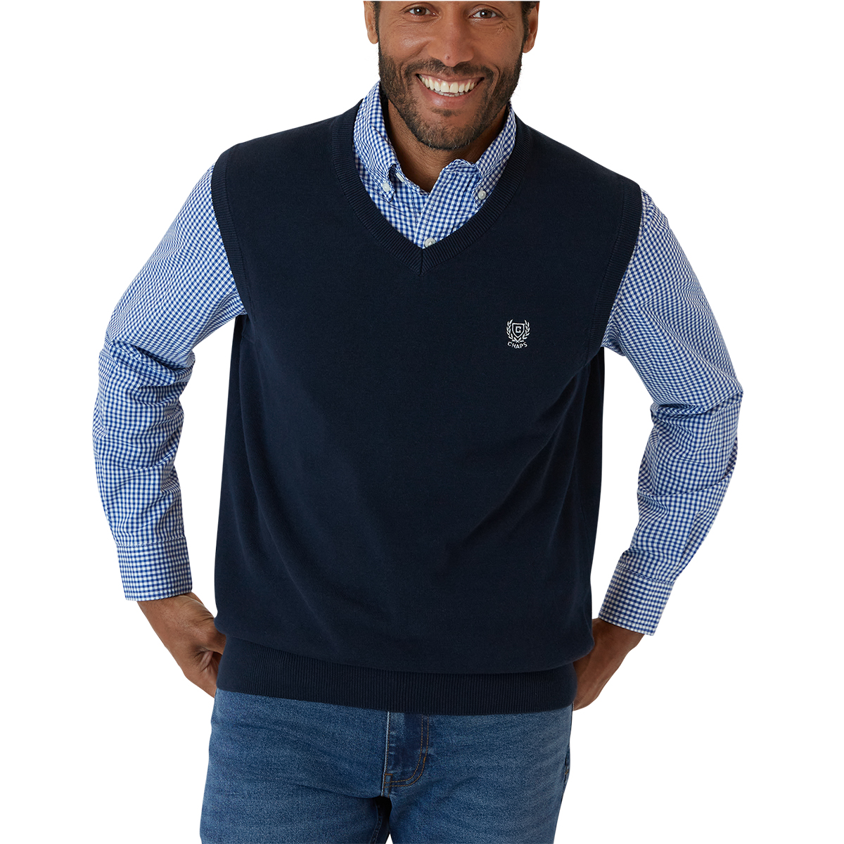 Chaps mens hotsell sweater vest