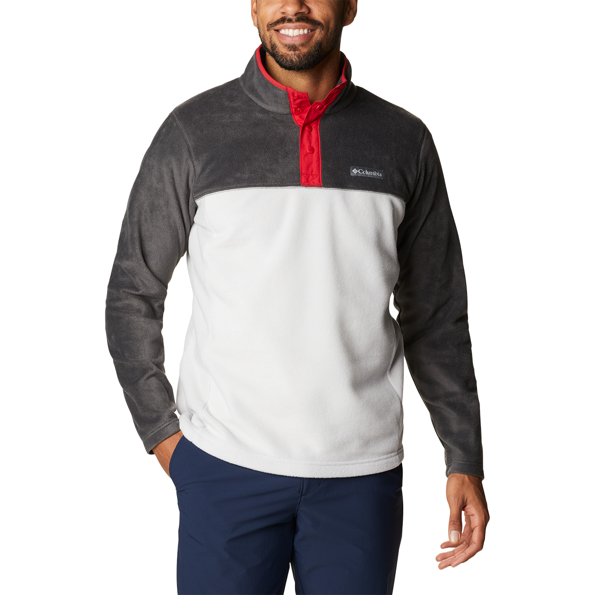 Columbia Men's Steens Mountain Half-Snap Fleece Pullover