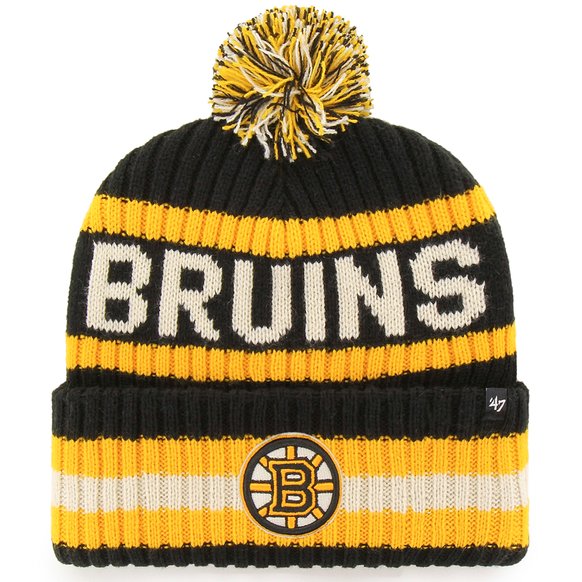 Boston Bruins '47 Bering Knit Hat