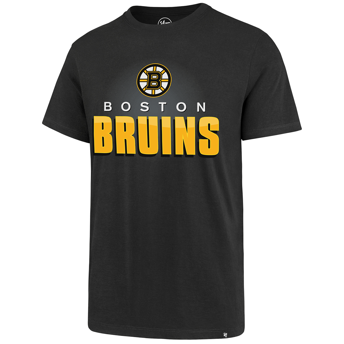 Boston Bruins Men's '47 Max Flex Super Rival Short-Sleeve Tee