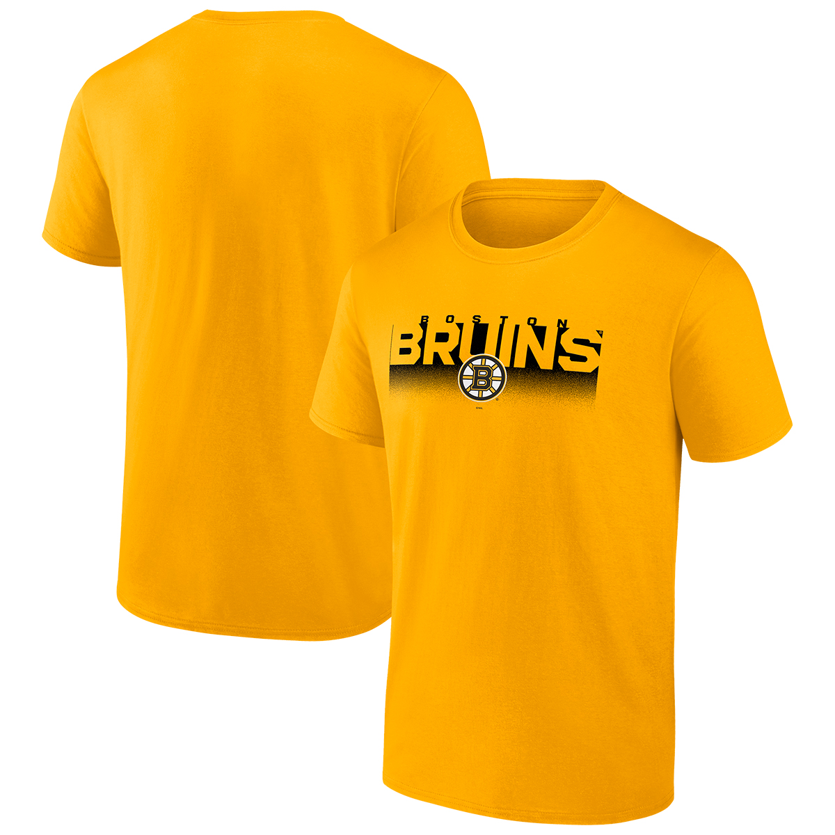 Boston Bruins Men's Fanatics Solid Formation Short-Sleeve Tee