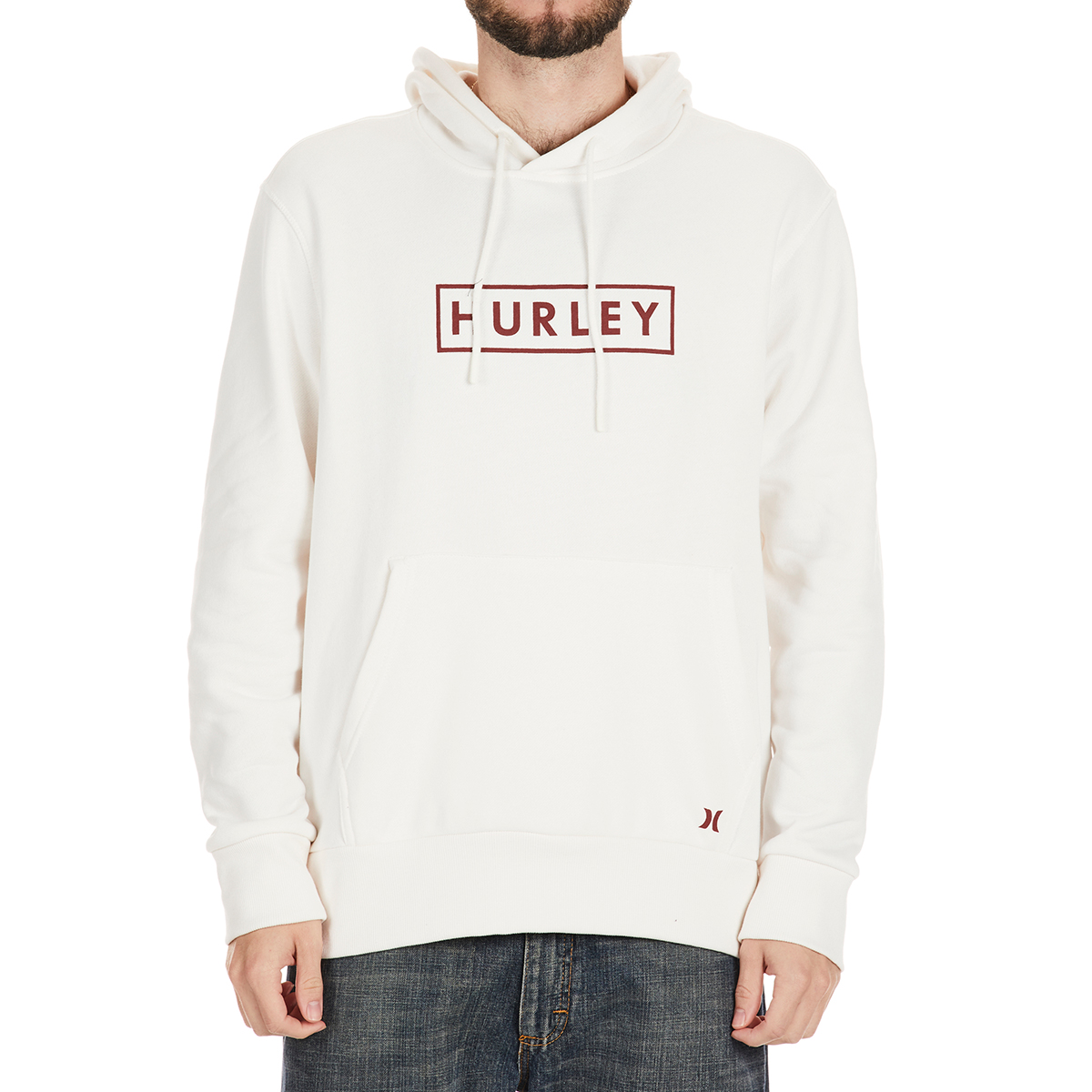 Hurley Young Men's Box Logo Hoodie