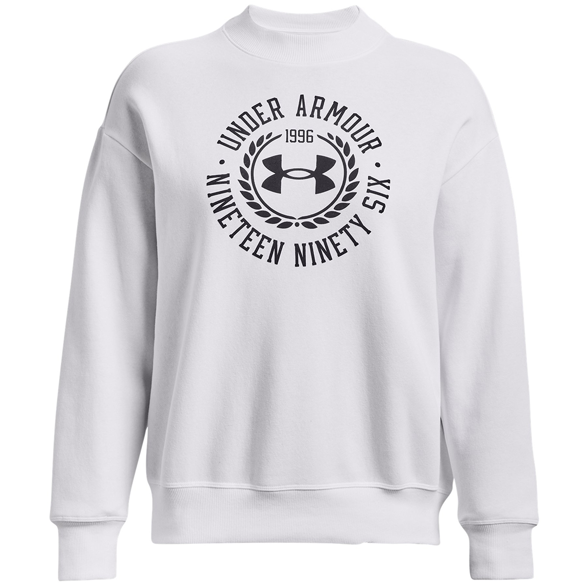 Under Armour Women's Ua Rival Fleece Crest Graphic Crew