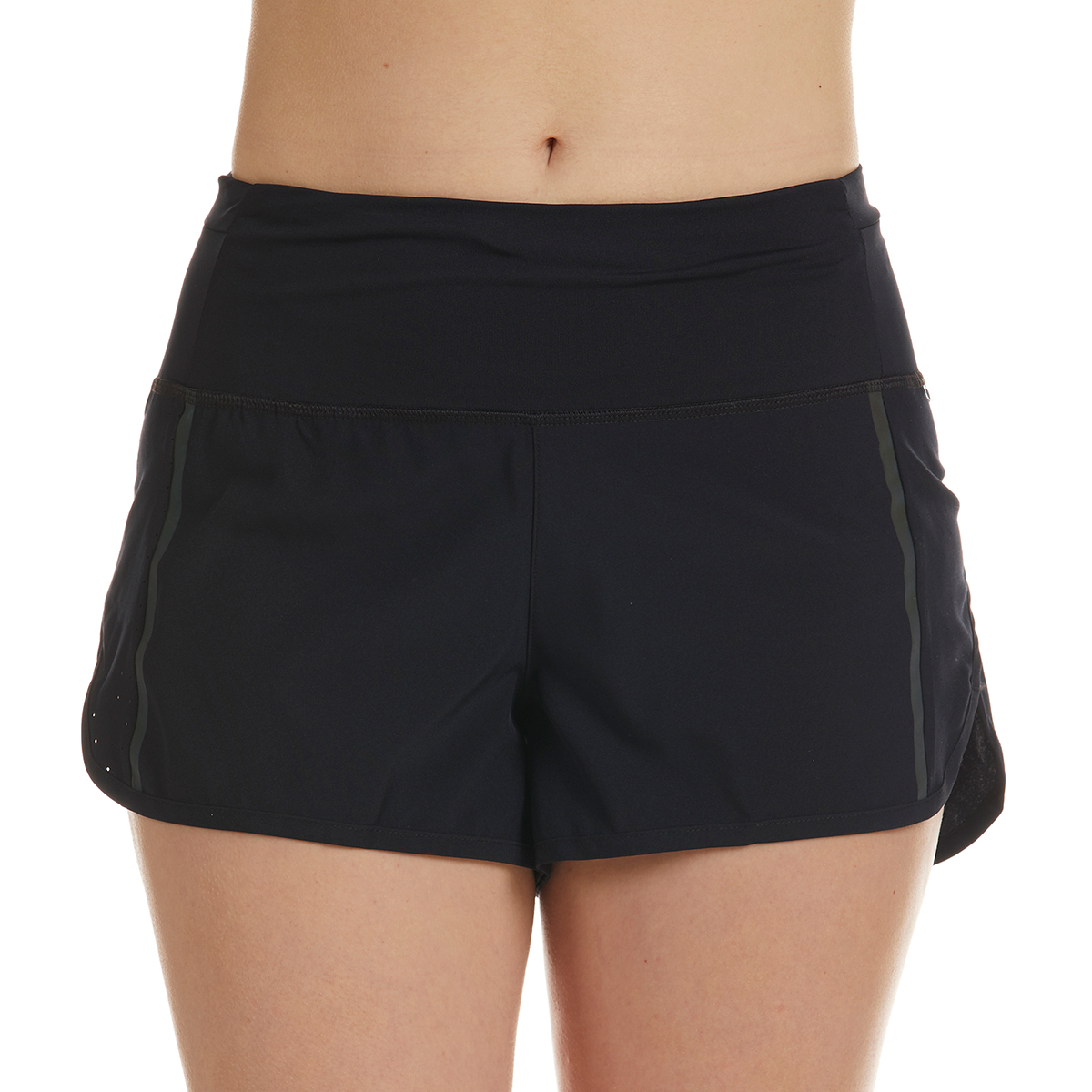 Spyder Women's 3A (TM)A (TM) Run Short W/ Inner Biker & Back Pockets, Black