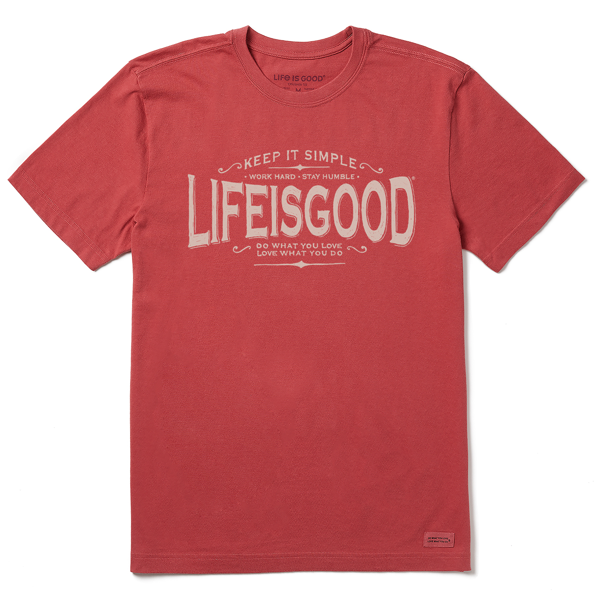 Life Is Good Men's Classic Crusher-Lite Short-Sleeve Tee